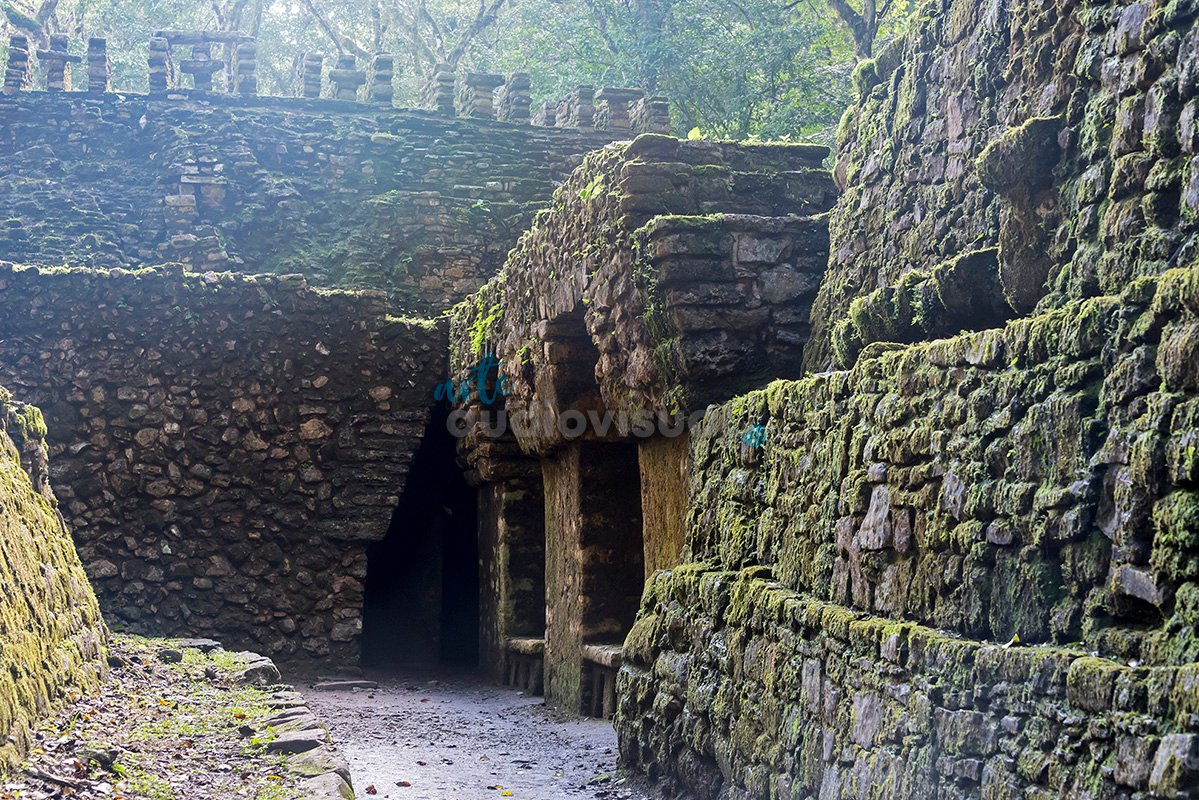 A visit at Yaxchilán Archeological Site, Lacandona Jungle, Chiapas, Mexico